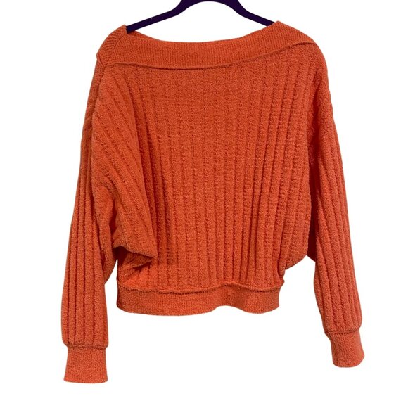 Free‎ People Cabin Fever Terrycloth Sweater Pink Size XS - Picture 5 of 7